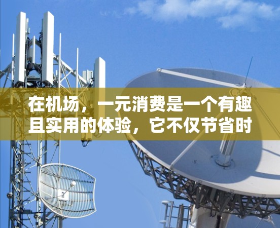 在机场，一元消费是一个有趣且实用的体验，它不仅节省时间，还能带来更高的效率和顾客满意度。以下是对一元在机场所做的详细探讨