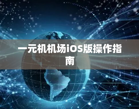 一元机机场iOS版操作指南