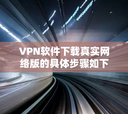 VPN软件下载真实网络版的具体步骤如下