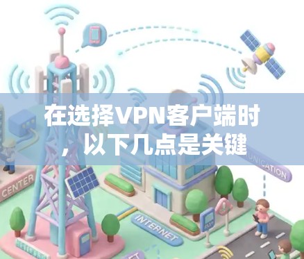 在选择VPN客户端时，以下几点是关键