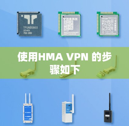使用HMA VPN 的步骤如下